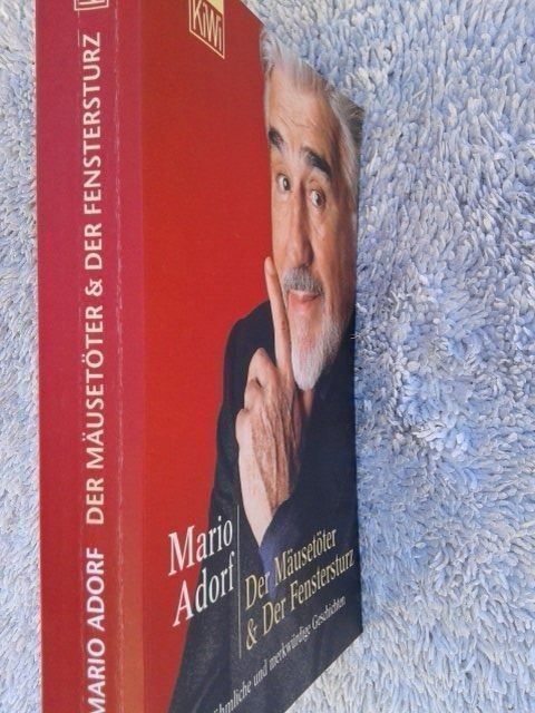 Libri: M. Adorf Der Mäusetöter+Der Fenstersturz – Usato da Basel venduto da Alacant 1