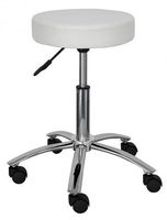 Arbeitshocker -BILLI- Rollhocker  weiss