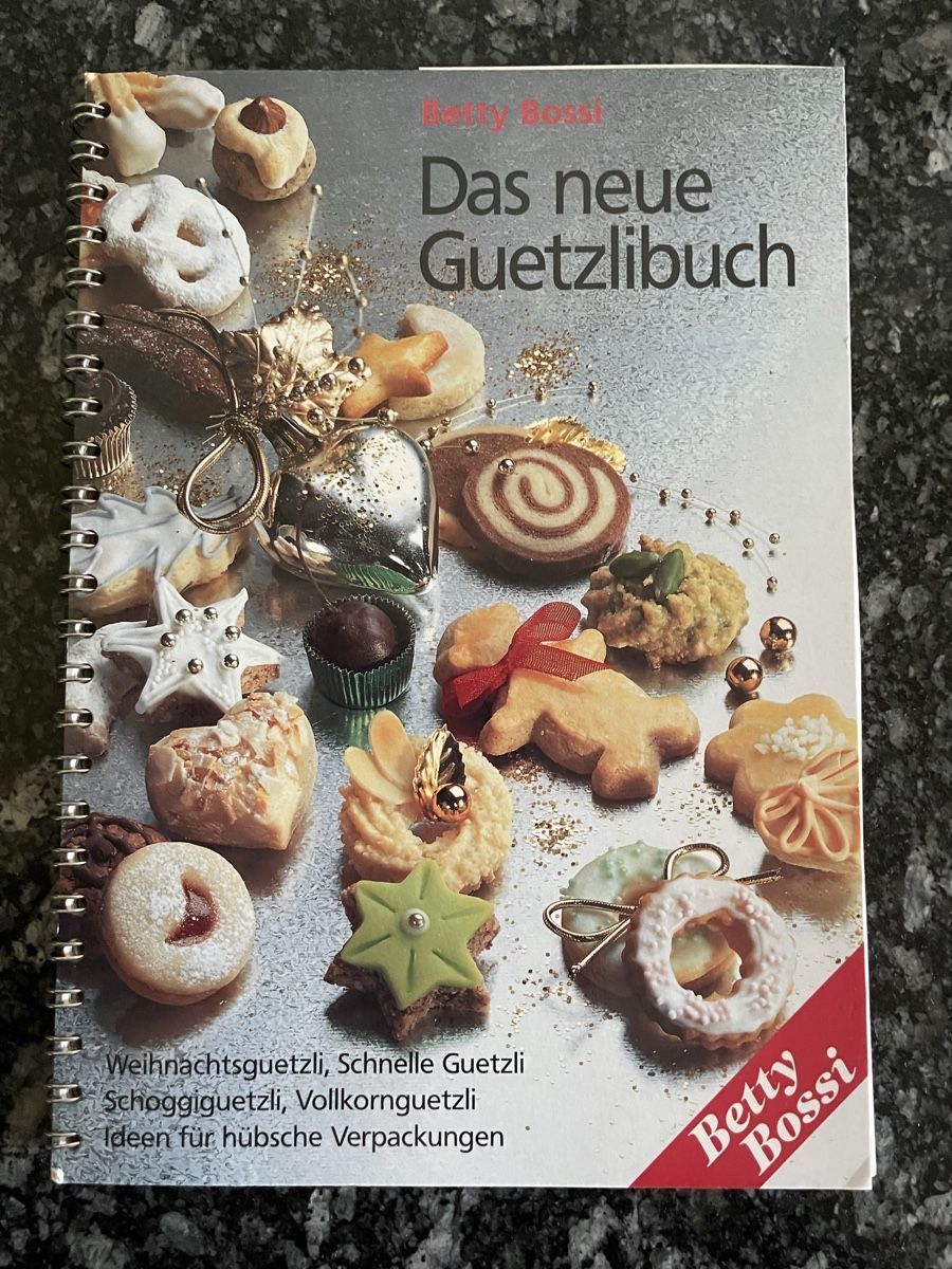 Libri: Betty Bossi- Das Neue Guetzlibuch – Usato da Niederlenz venduto da wuermli83
