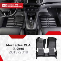 5D Premium Auto Fussmatten für Mercedes CLA 1.Gen. 2013-2018