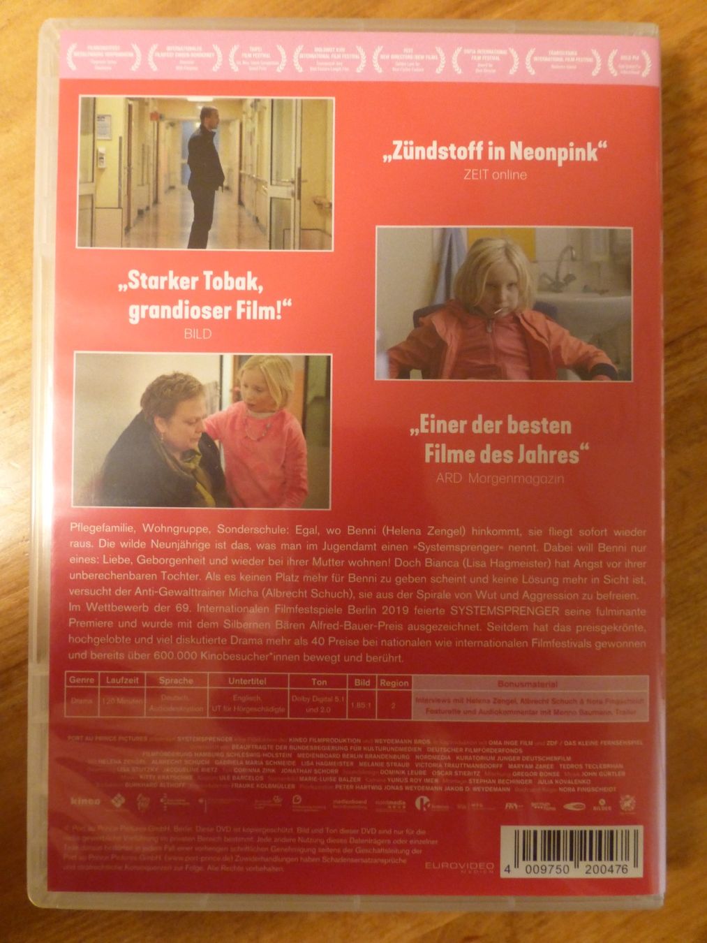 Tutti i DVDs: Systemsprenger DVD – Usato da Zumikon venduto da psisound 1