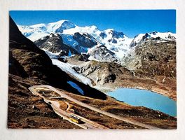 Sustenpass - Schweizer Reisepost - Postauto - PTT 1954