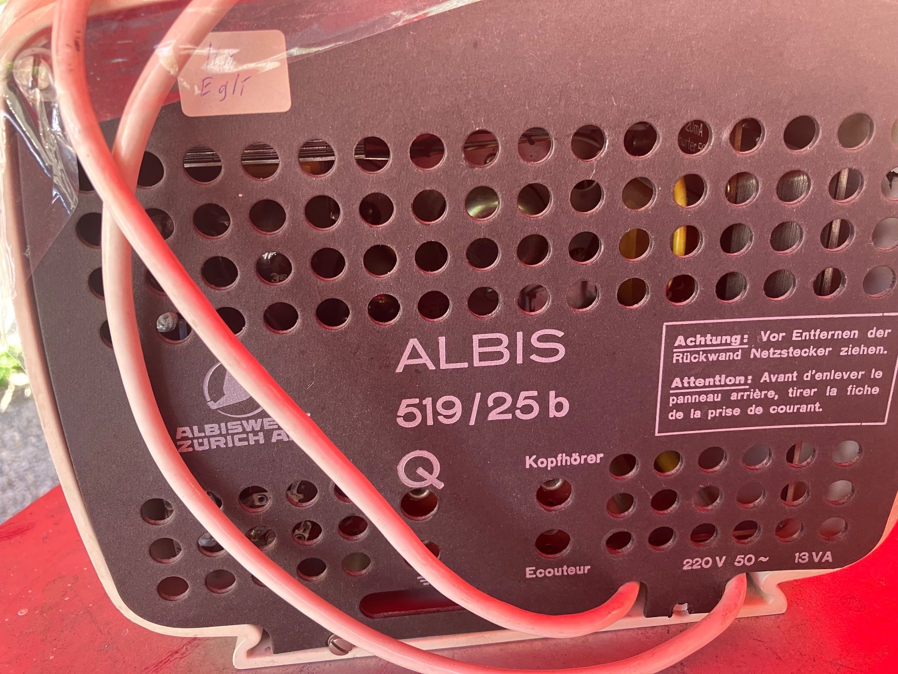 Radio: Altes Radio – Usato da Zürich venduto da Ideal0 1