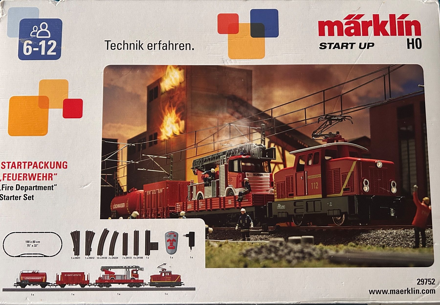 Märklin Modellini di ferrovie: Märklin Starterpaket – Usato da Freienbach venduto da mar_rvc6
