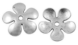 3 Perlen riesig Blume 21x2,5mm