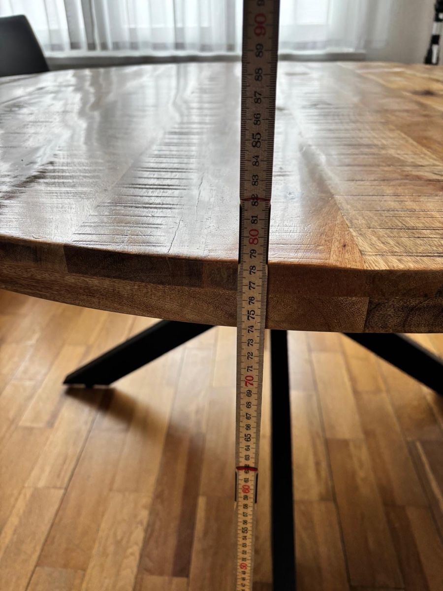 Tables: Esstisch rund Mangoholz – D'occasion à Bern par LiMo92 4