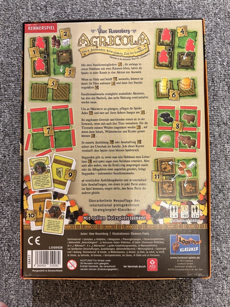 Jeux: Agricola  – Neuf (Voir description) à Brütten par xca_kl7b 1