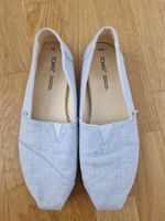 Toms Gr. 41 Damenschuhe/ Sommerschuhe/ Mokassin/ hell blau