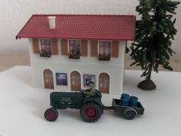 Wiking Deutz D40 L mit Anhänger