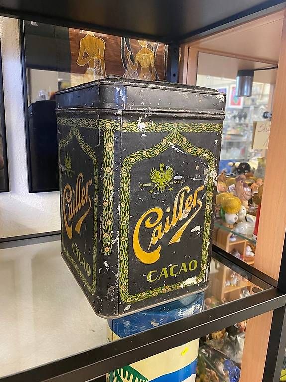 Alle Dekorationen: Wunderschöne alte Blechdose / Cacao Callier – Gebraucht aus Steinhausen von einzelstueck-brocki 1