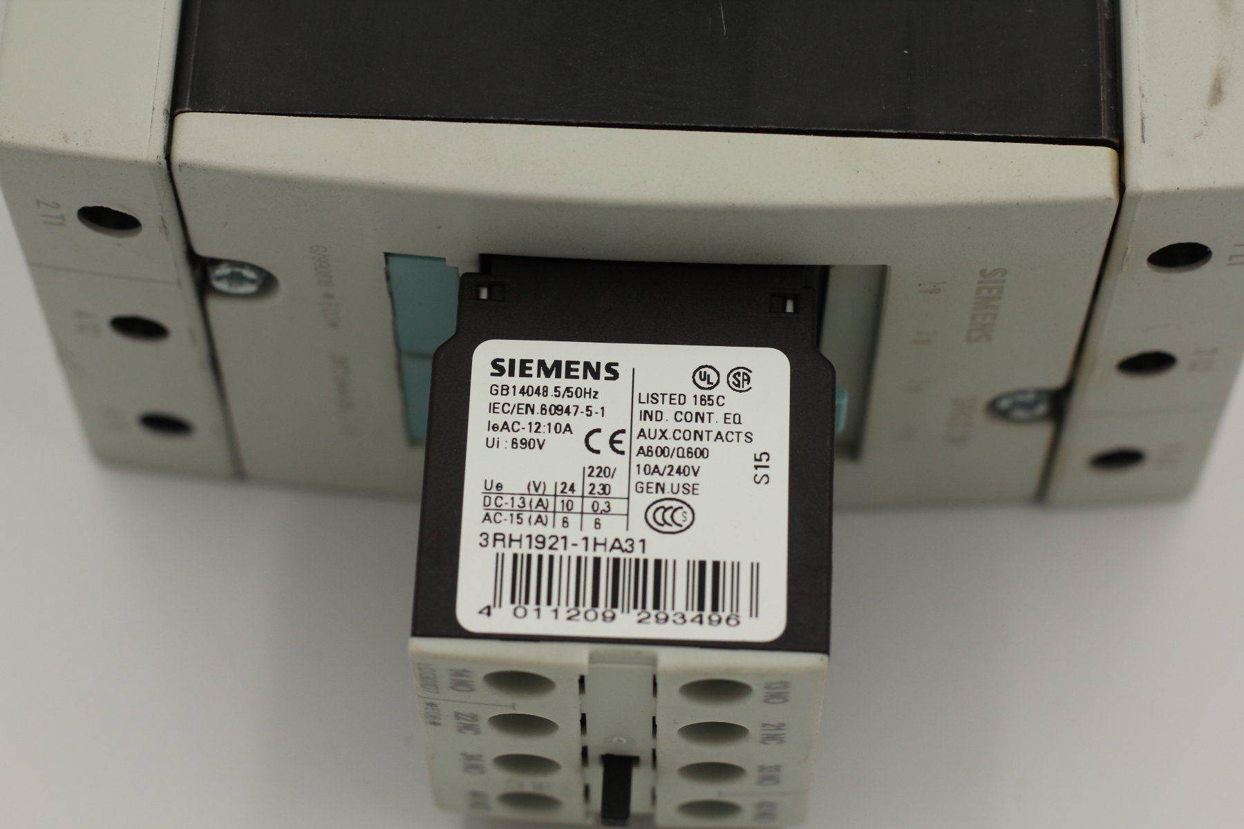 Siemens Componenti elettronici: Siemens Sirius 3RT1044-3AP00 – Usato da Winterthur venduto da Hint17 4