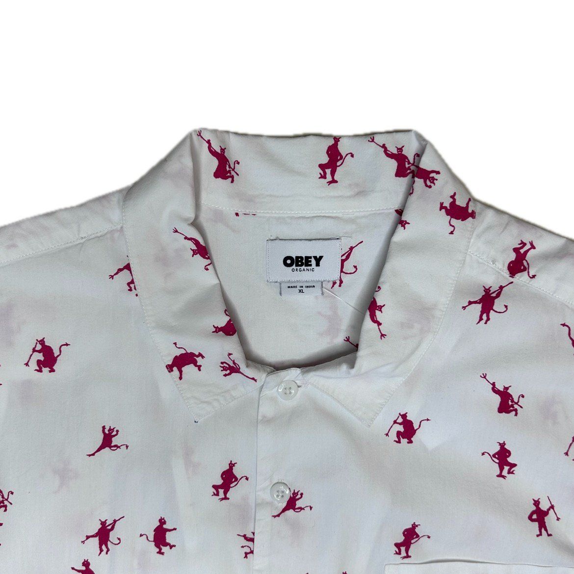Carhartt Hemden: Obey Shirt with Devil Print – Gebraucht aus St. Gallen von look-twice 4