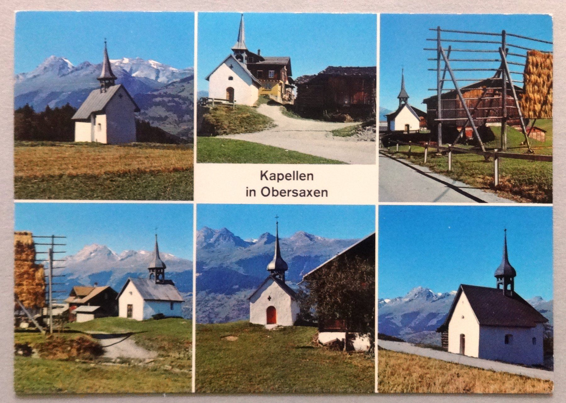 Cartoline postali: Kapellen in Obersaxen – Usato da Fétigny venduto da Billy2miny