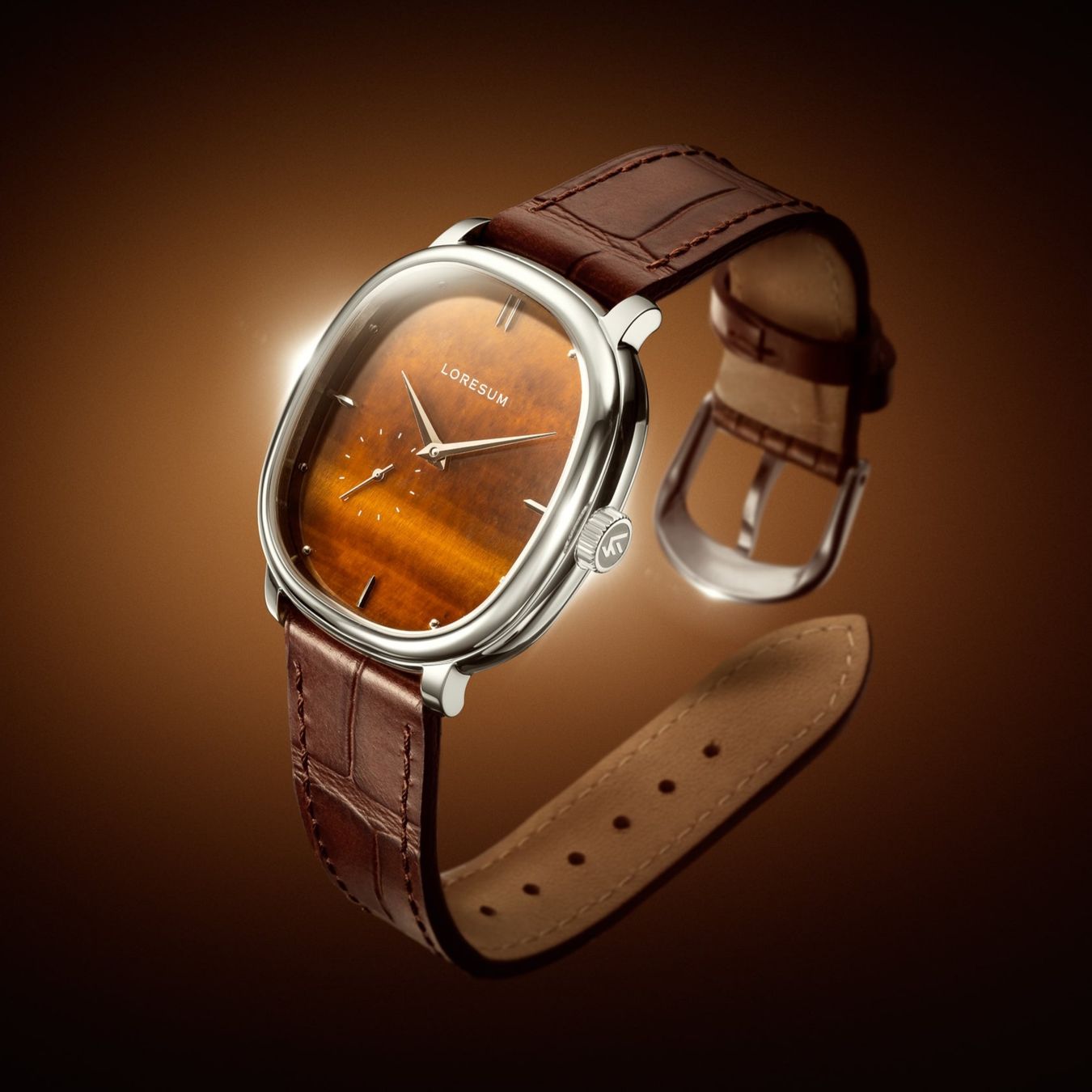 Orologi: Montre Loresum LS06 Tiger'sEye – Nuovo e nell'imballaggio originale da Assens venduto da Koz0 2