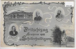 Fritschizug Luzern 1905 - Schillerhuldigung