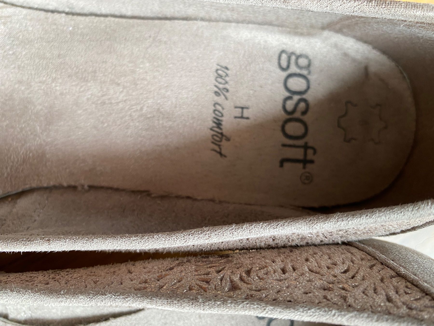 Scarpe da donna: GoSoft Damen Pumps, beige, Grösse 39,5 – Usato da Stadel b. Niederglatt venduto da sandart 3