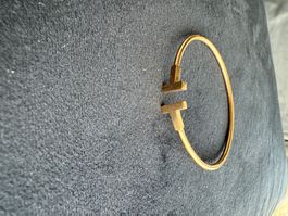 Tiffany T Wire armband Rosegold