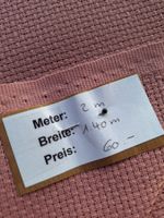 GROSSES STÜCK STOFF ZUM STICKEN ALTROSA