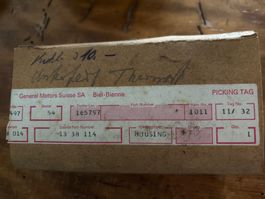 Opel/GM Gehäuse (Thermostatgehäuse?) NOS, Teilenr. 1 13 38 1