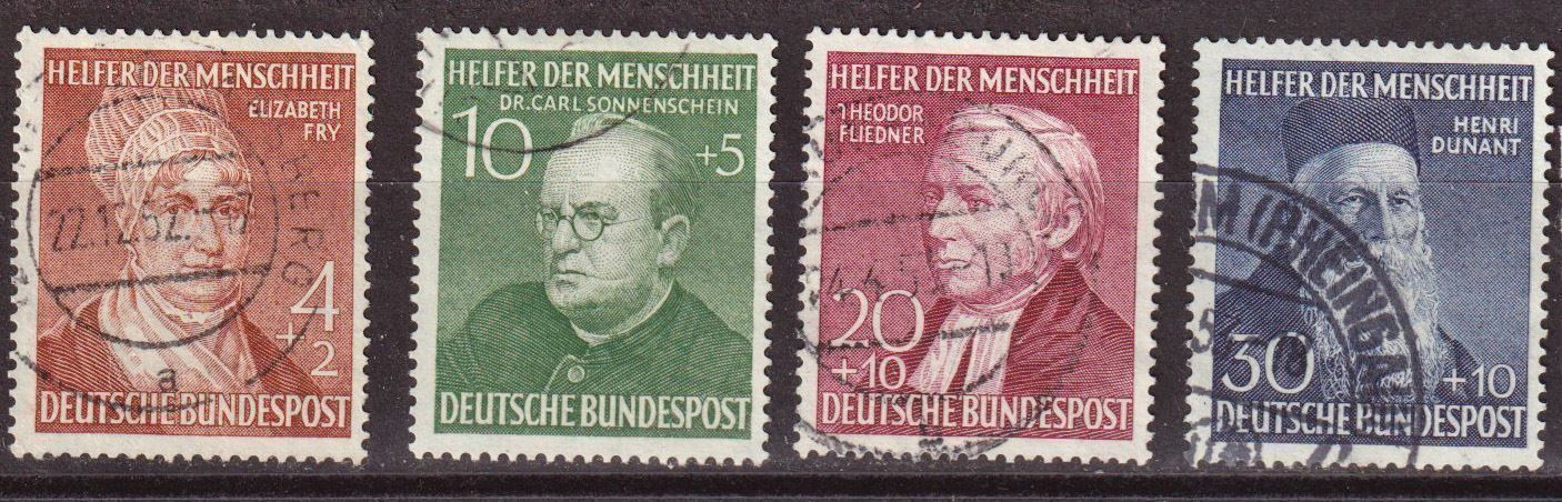 Tous les timbres: BRD, Mi 156-159** – D'occasion à Langenthal par 1195