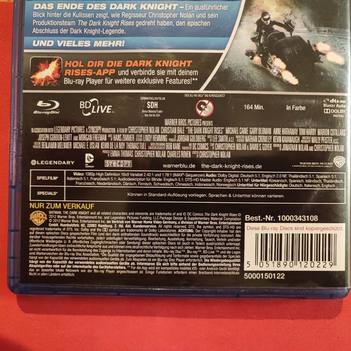 Tutti i DVDs: The Dark Knight Rises - (2-DISC EDITION) – Usato da Dübendorf venduto da kb86_MOVIE 2