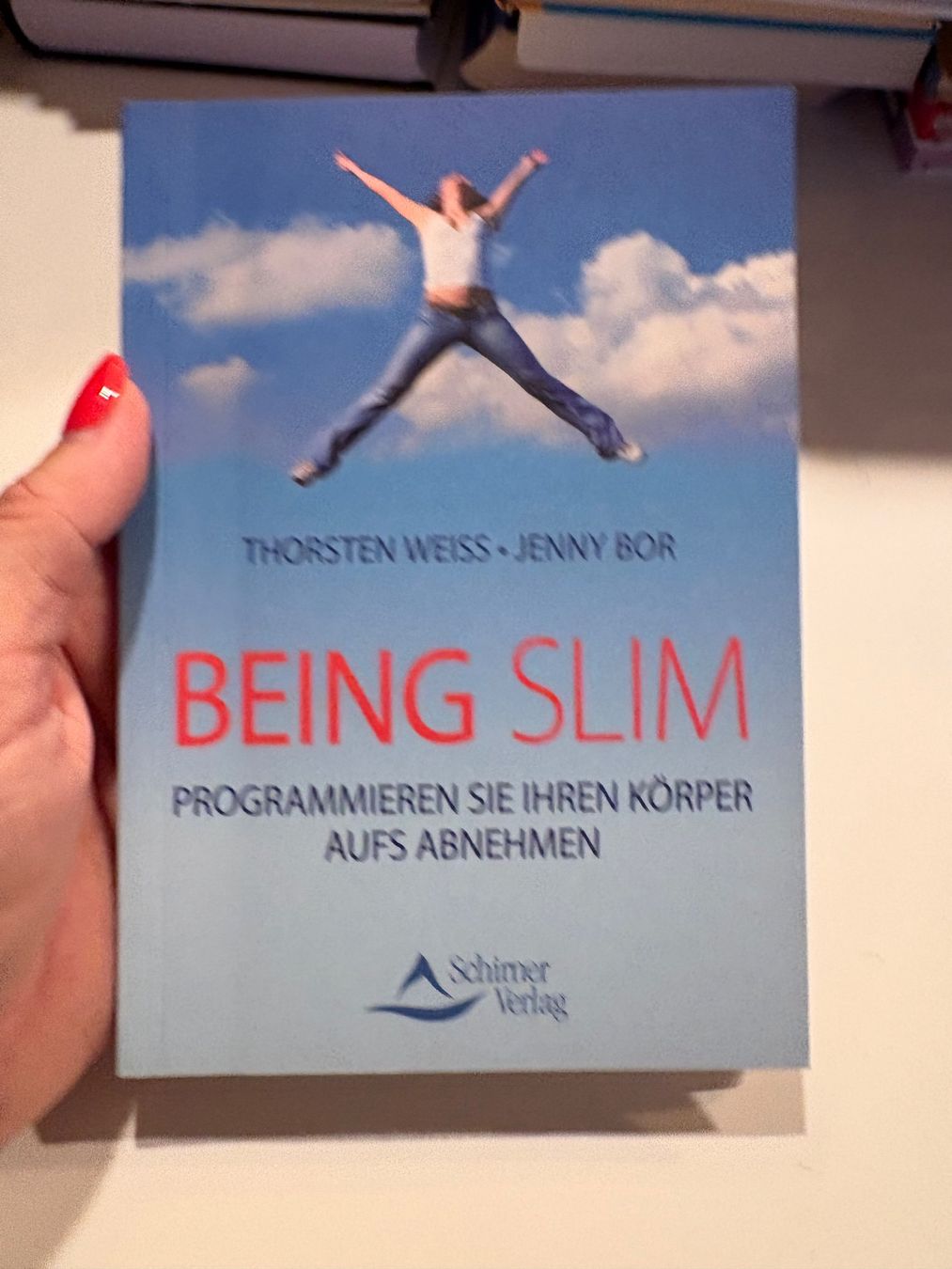 Bücher: Buch BEING SLIM Programmieren Sie Ihren Körper aufs Abnehmen – Gebraucht aus Basel von Tierschutz-Flohmi