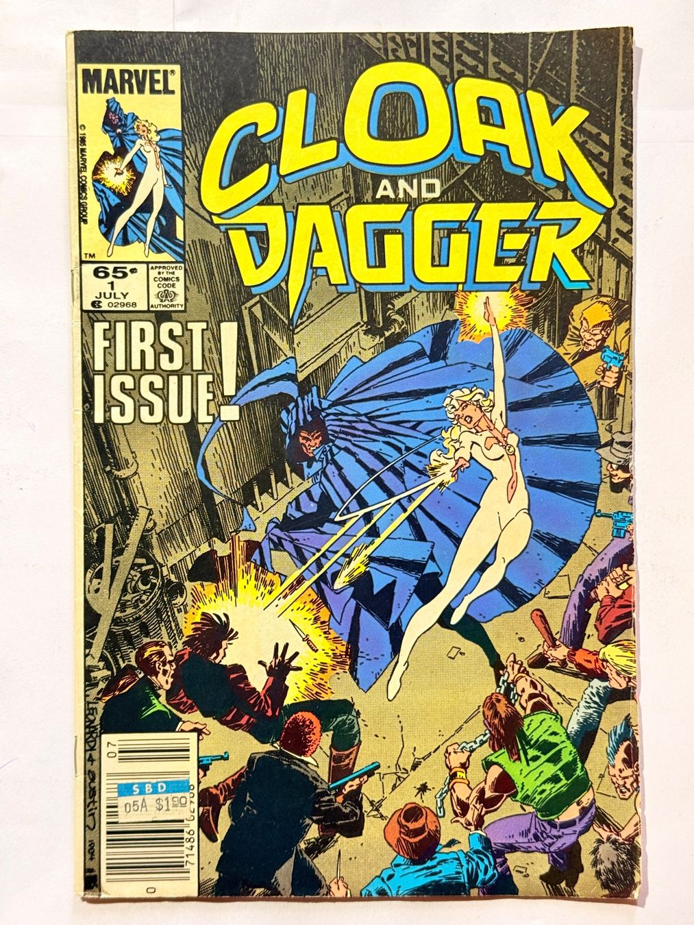 Fumetti: Cloak and Dagger #1, First Issue, Marvel Comic, 1983, Top! – Usato da Zuerich venduto da SonderArt-Wertgut