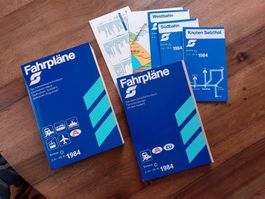 ÖBB Fahrpläne/Kursbücher Österreich Sommer 1984