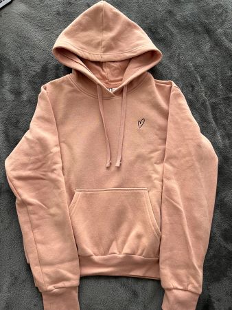 Sweat H&M pêche taille S, comme neuf!