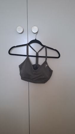 Sports bra Gymshark, green, size S