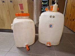 Speidel Weinfass Set 60L und 100L gebraucht erhalten