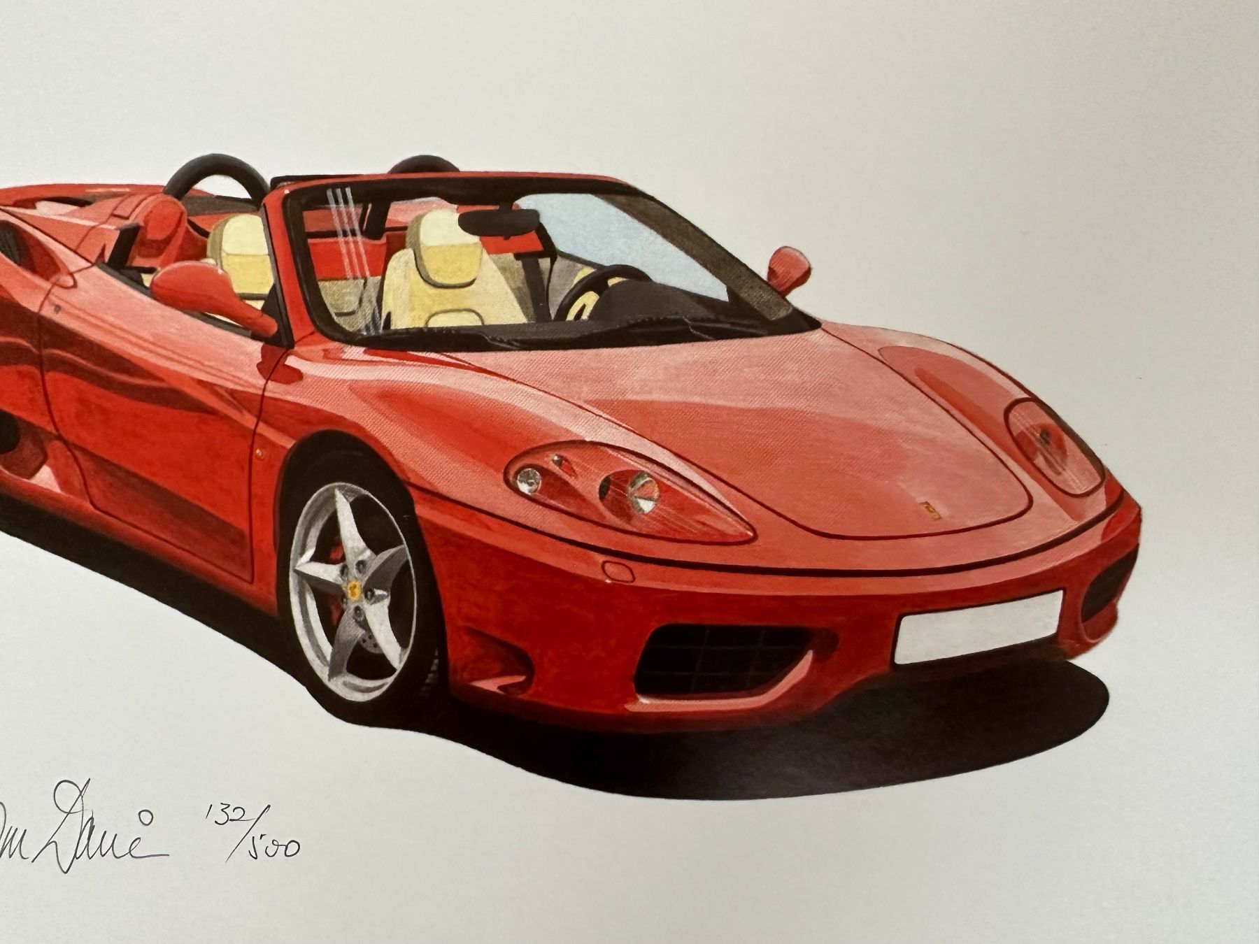 Foto & Immagini: Malcom: Ferrari 360 Modena, signiert 132/500 – Nuovo (secondo la descrizione) da Meilen venduto da Smgdesign 3