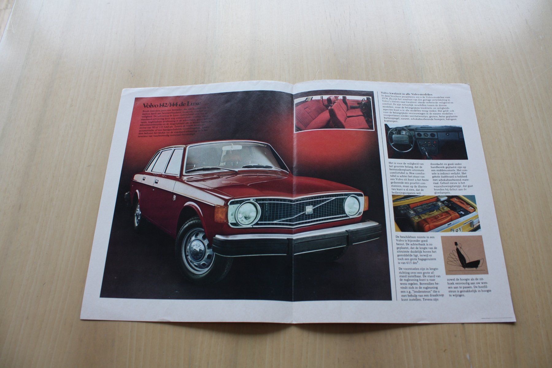 Volvo Dokumente: Volvo Modell Programm Prospekt 1974 NL – Gebraucht aus Wikon von erwin400 1