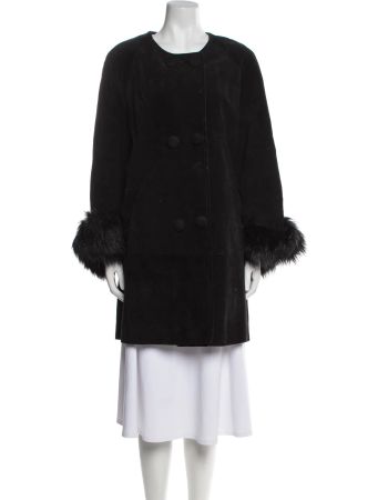 🖤✨ Luxuriöse Designer-Lederjacke von Adrienne Landau