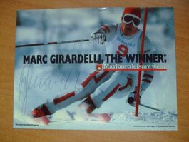 MARC GIRARDELLI (LUX) SKISTAR AUTOGRAMMKARTE