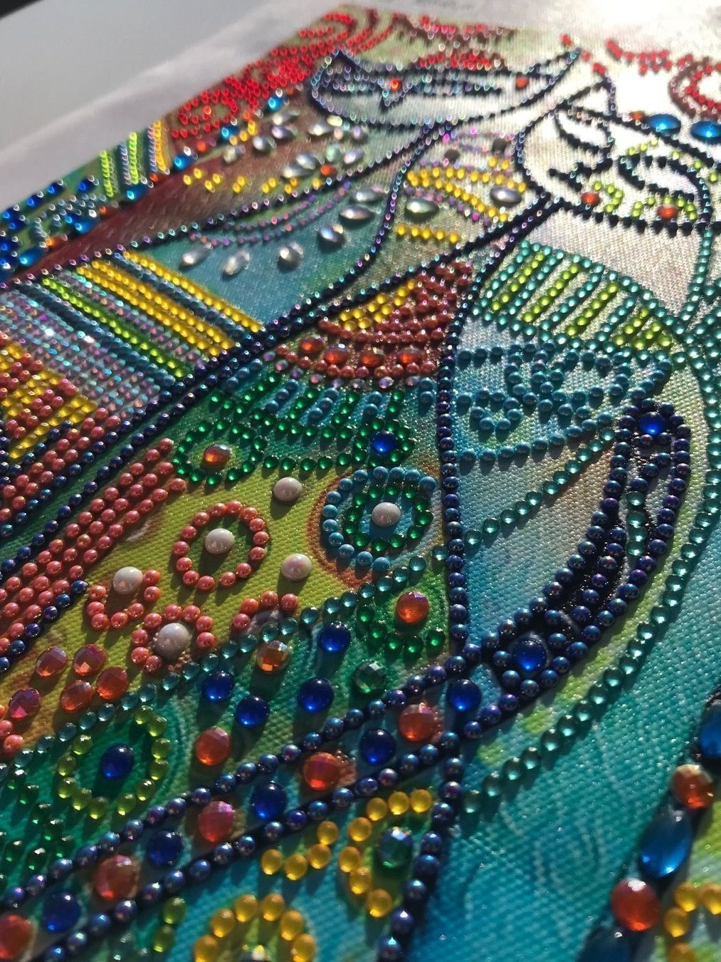 Poster & Bilder: Crystal Art Leinwand "Katzen" (NEU) – Neu (gemäss Beschreibung) aus niederbipp von Esbenz 4
