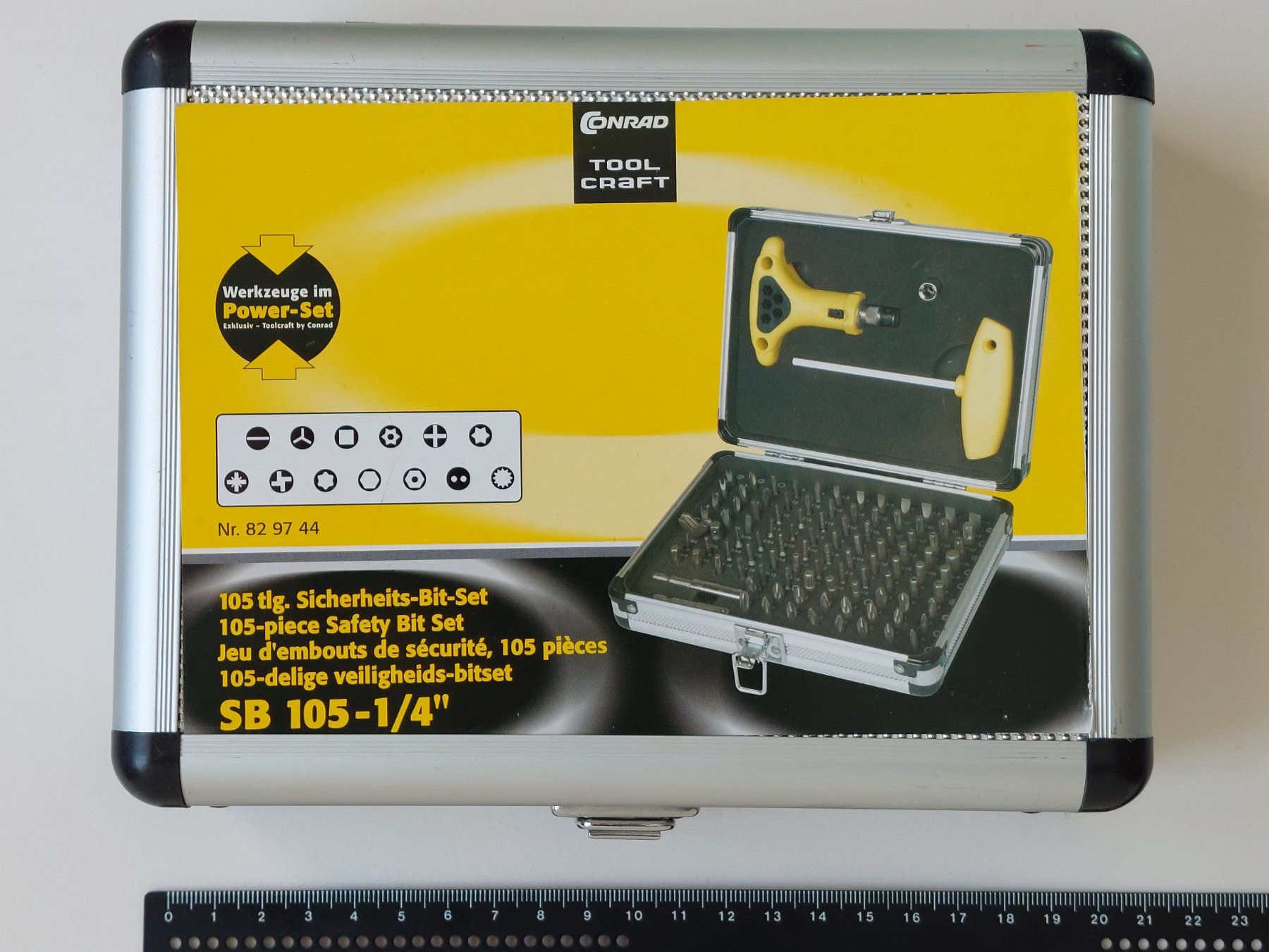 Alle Werkzeuge: 105-teiliges Sicherheits-Bit-Set von Toolcraft – Gebraucht aus Liebefeld von Helveticus6 4