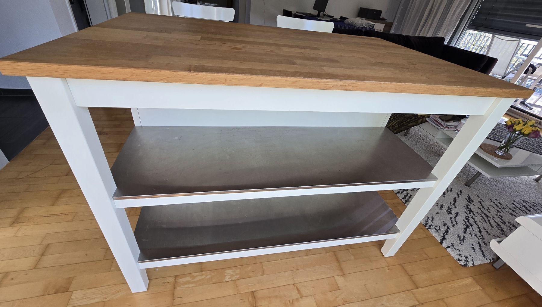 Tische: Ikea Kücheninsel mit Barhockern – Gebraucht aus Weinfelden von bahamontes 6