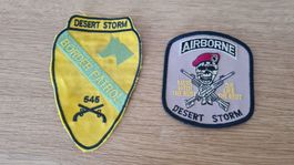 Original Vintage US Armee: Militär Badge Desert Storm 90er
