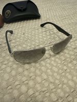2x Ray-Ban Sonnenbrillen – Pilotenbrille Silber & Schwarz/Si