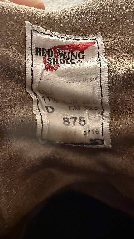 Red Wing Scarpe da uomo: Red Wing Mocs 875 / Grösse 11.5 – Usato da Hauenstein venduto da JJLoop 3