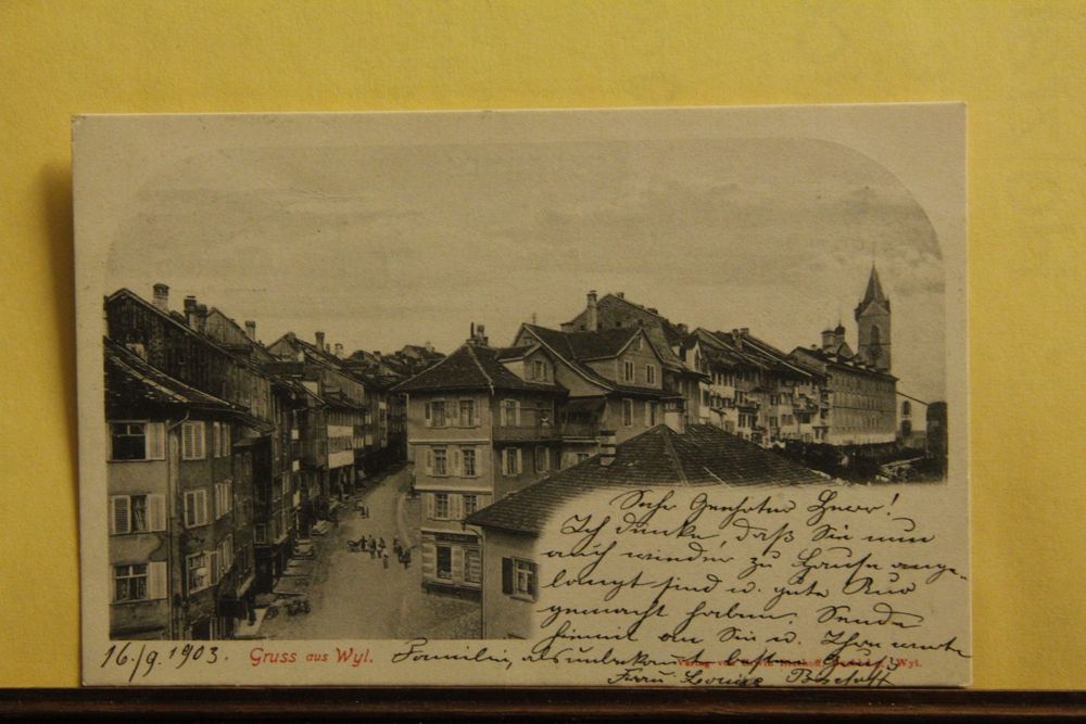 AK von Wyl mit Hauptstrasse 1903 Kaufen auf Ricardo