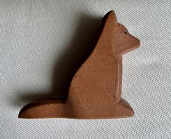 Ostheimer Fuchs/Wolf aus Holz