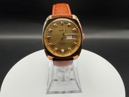 Montre Orano NOS plaqué or Automatique day date vintage