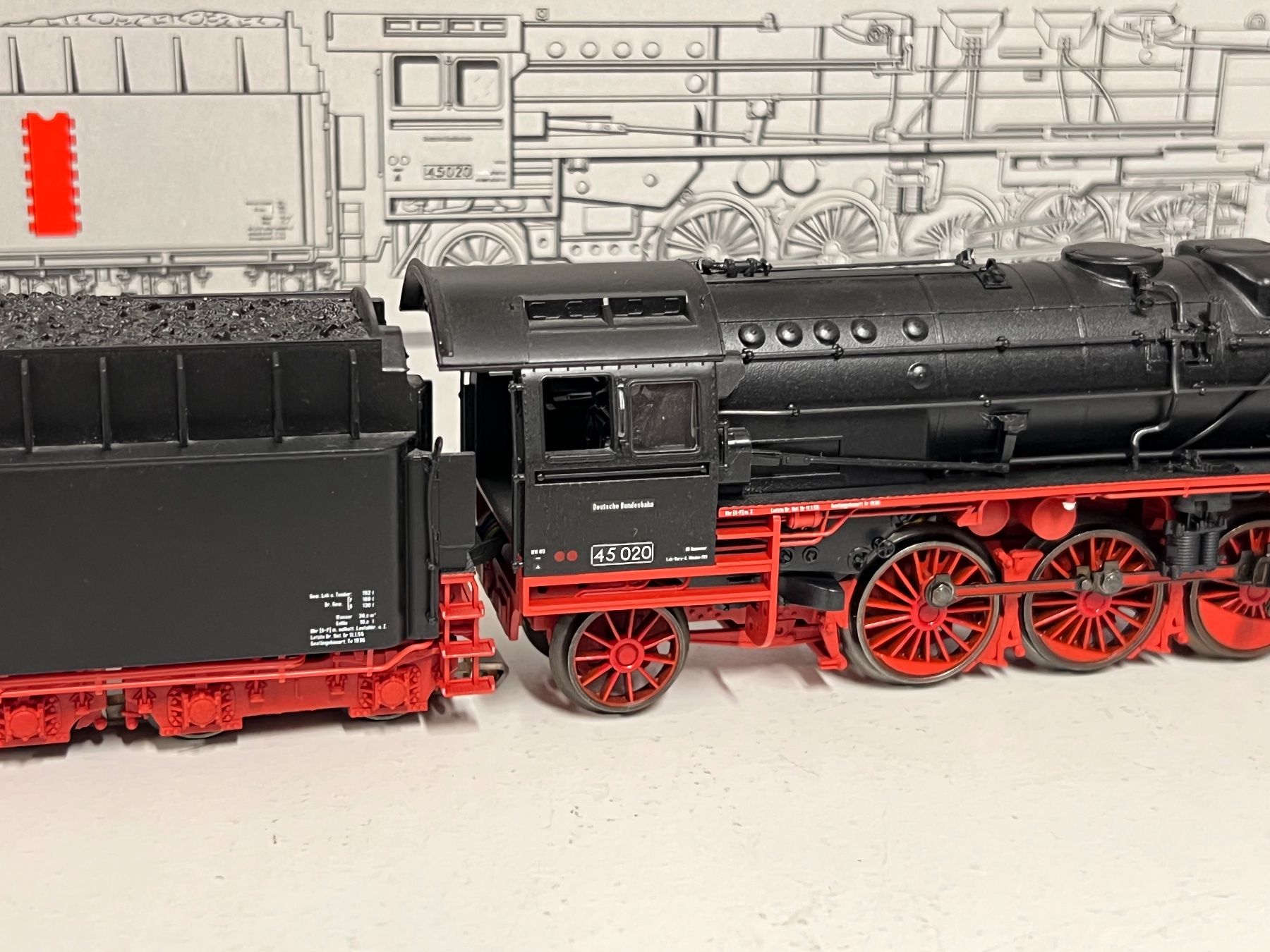 Märklin Modellini di ferrovie: Märklin  37450 BR 45 DB Digital – Nuovo (secondo la descrizione) da Neuenhof venduto da ludovicco 3
