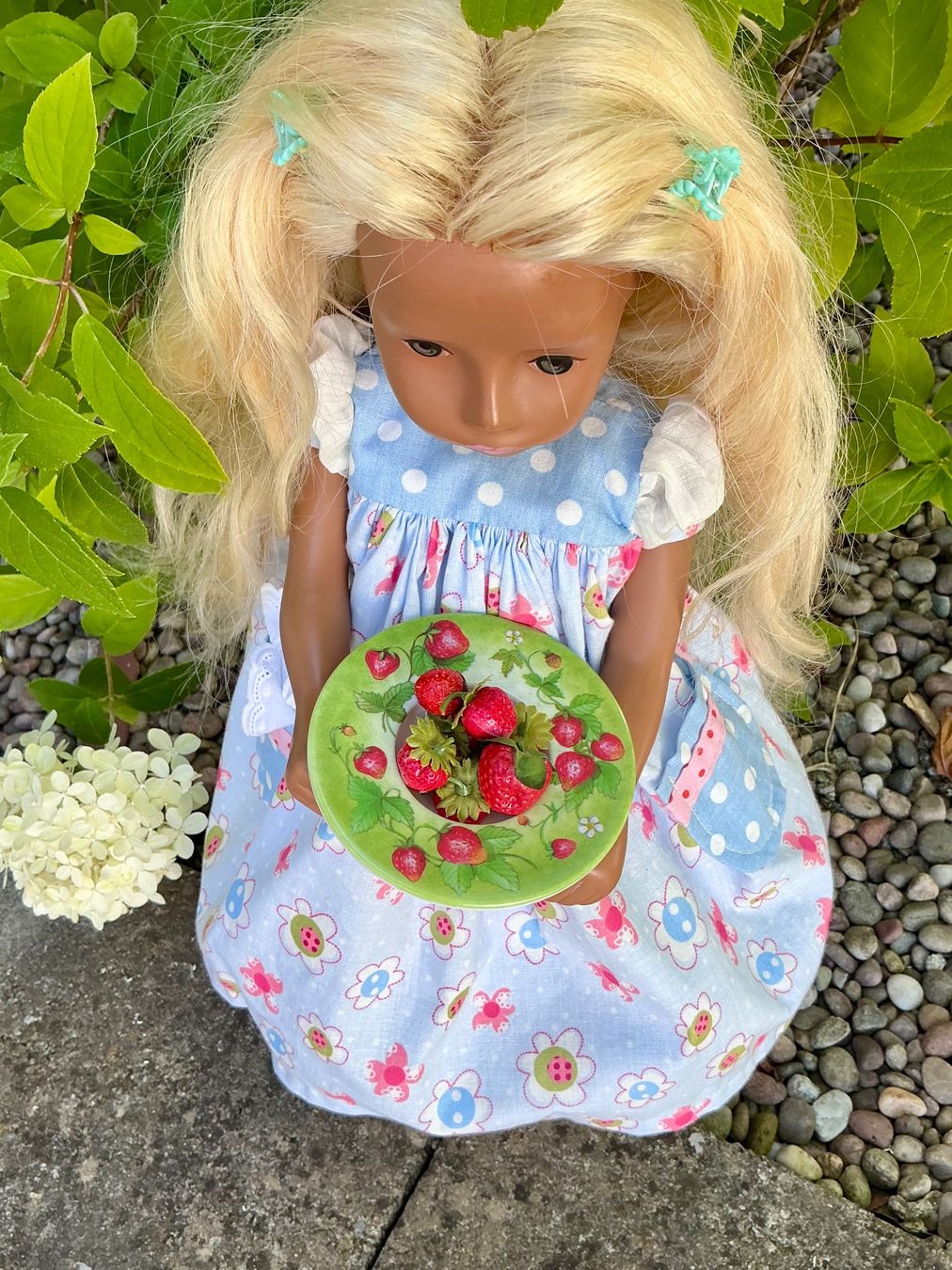 Giocattoli: TELLERCHEN MIT SÜSSEN KLEINEN ERDBEEREN – Usato da Zell LU venduto da Silvermemory 4