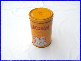 Alte Blechdose HACOSAN (Nährmittel) - 50er-Jahre