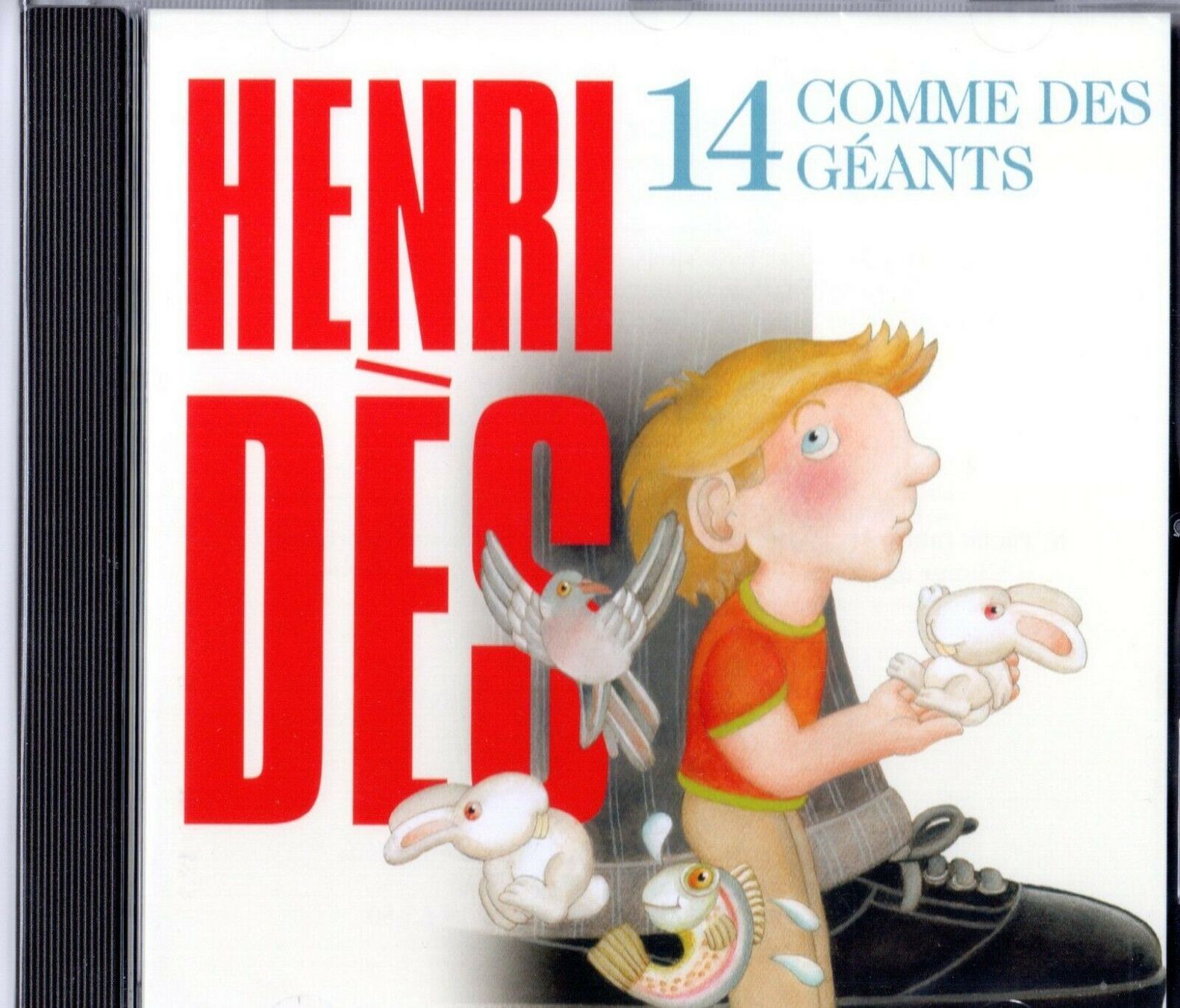 Hörbücher: Henri Dès 14 Comme des Géants - CD Neuf – Neu und originalverpackt aus Genève von Cockattoo