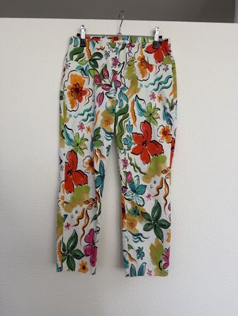 Stehmann Damenhose mit Blumenmuster – Bunt / Sommerhose 🌸🌺