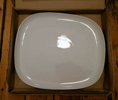 Alessi Ovale REB01/22LG Servierplatte grau 36 x 31 cm